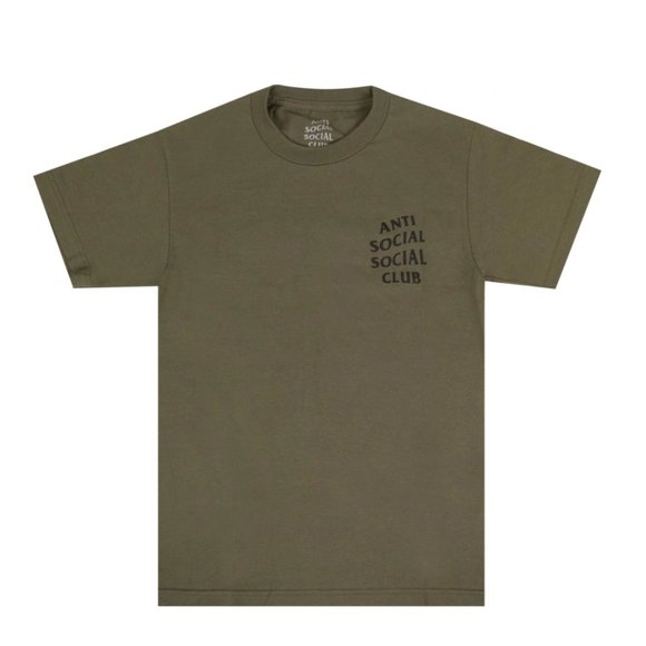 Anti Social Social Club Other - Anti Social Social Club - Logo Tee 2 (Olive Green)